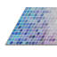 Tapis bleu/gris à motifs-105142771