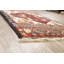 Tapis ivoire en laine noué à la main de conception unique 3 pi x 5 pi 1 po Vena
