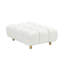 30 Inches Long, Teddy Sofa Fabric, With Spacious And Comfortable Seat, For Apartment Office Living Room -Beige