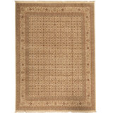Wool Oriental Area Rug in Ivory