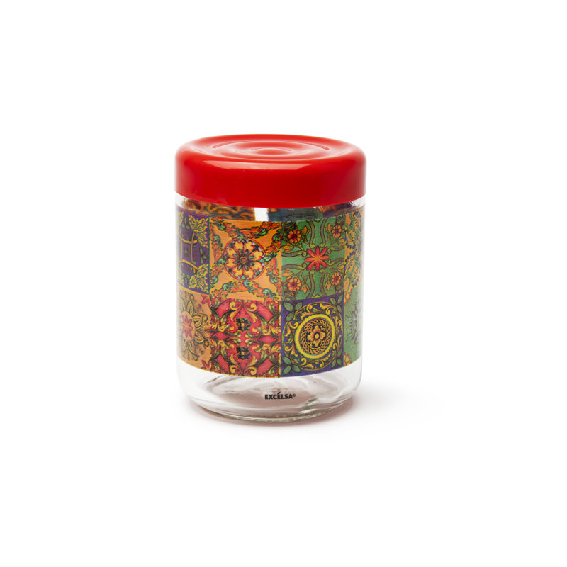 Trinacria Glass Jar