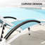 Chaise longue inclinable 65,35 po Cllgone-50286256