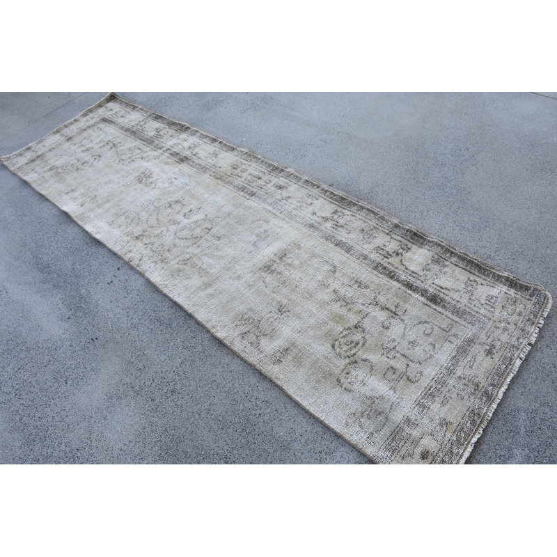 Tapis beige 31,1 x 100 po Vintage