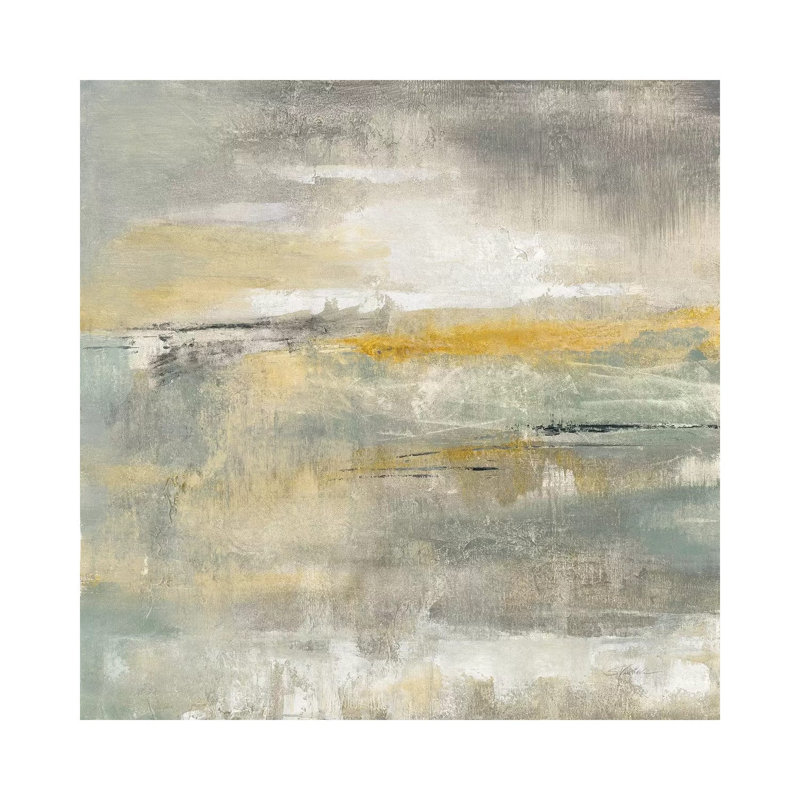 February Sky 1 Piece Wrapped Canvas Painting, 30.48 cm H x 30.48 cm W