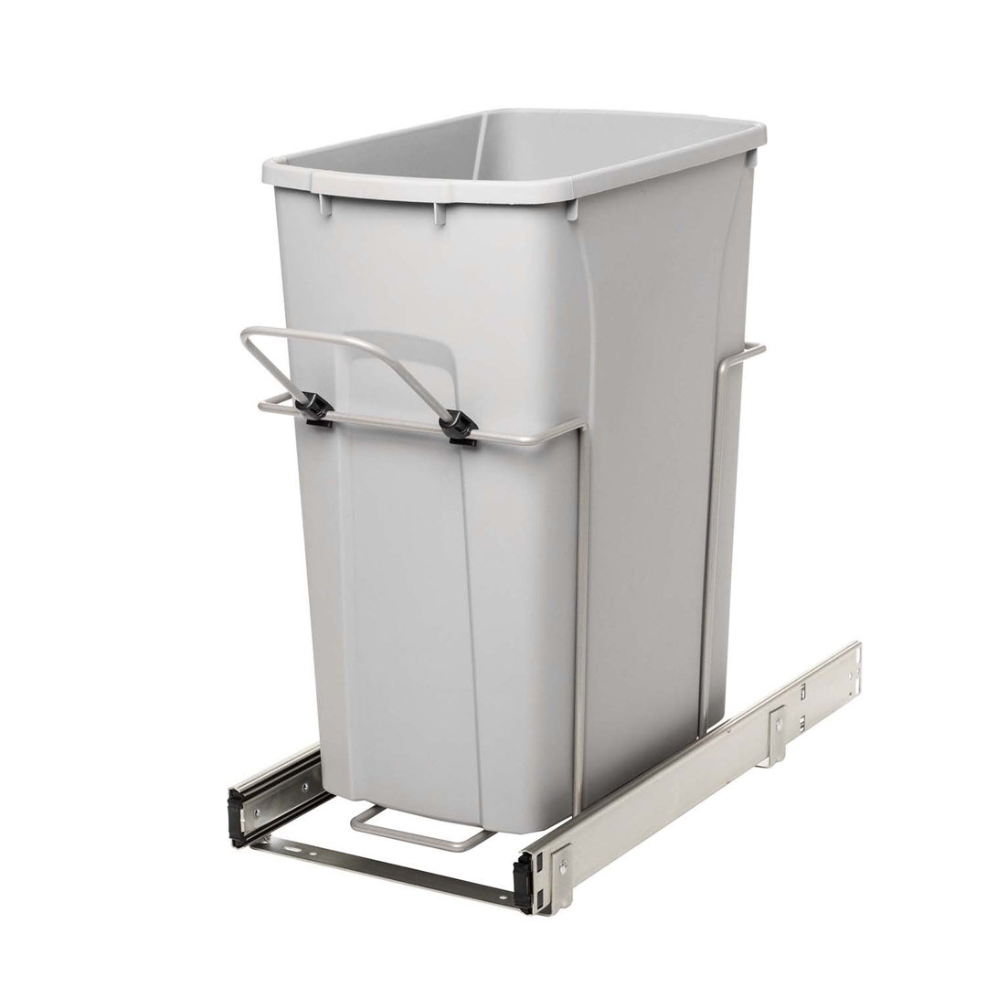 Real Solutions 29 Quart Pull Out Trash Can Knape&Vogt 