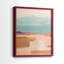 «Desert Sunrise I», reproduction encadrée de qualité supérieure - prête à être accrochée - aucun clou requis - aucun clou requis-1358954491-1358954481
