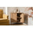 Barra Transitional 32"H 2-Door Corner Cabinet with Adjustable Shelves and Cable Management-1691599259