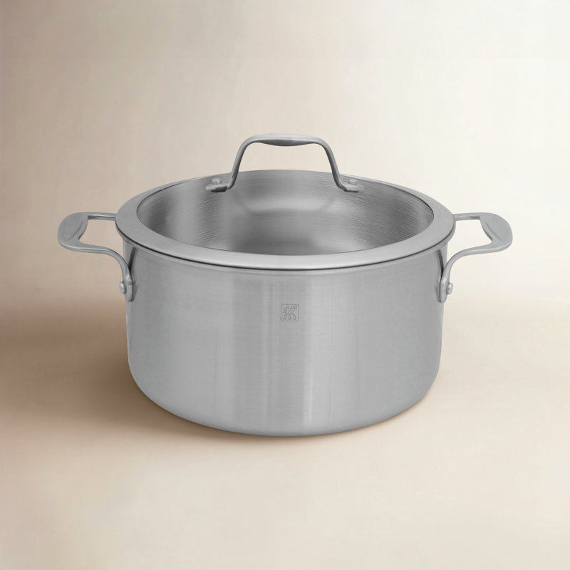 Zwilling Spirit 3-ply Stainless Steel Stock Pot, 6 qt