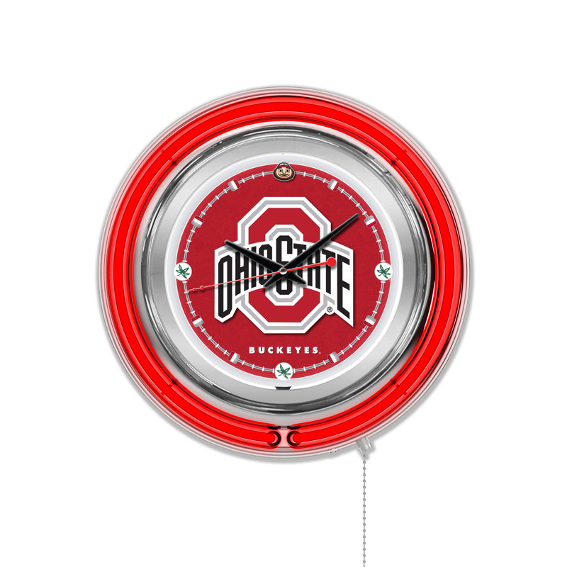 Horloge murale 15 po NCAA, Ohio State