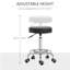 Lasher Swivel Upholstered Adjustable Height Counter Stool with Metal Frame