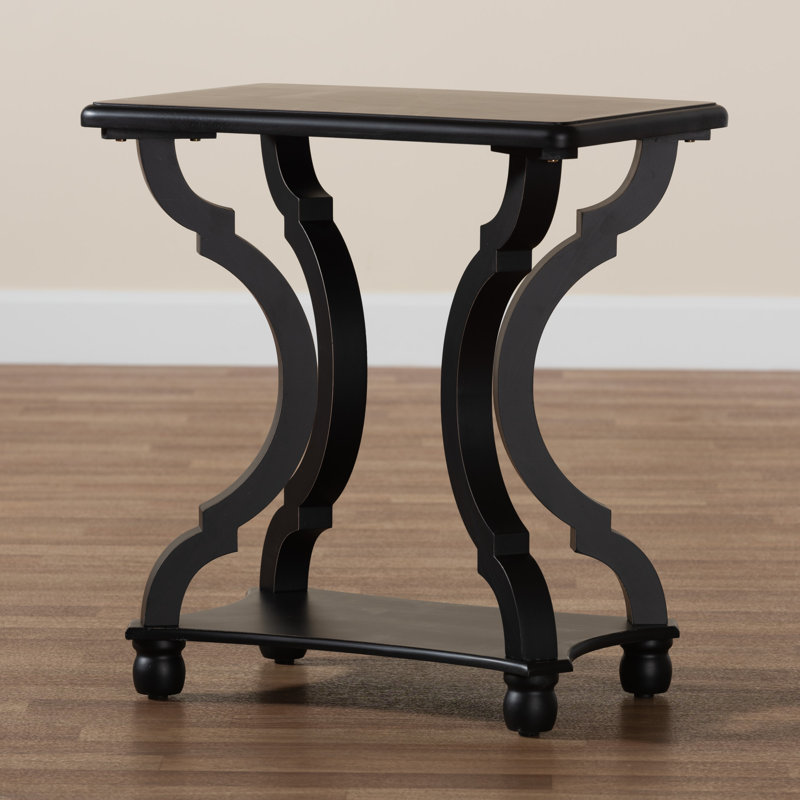 Alaysia End Table, Black