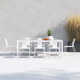 Avers 83'' Rectangular 8 - Person Outdoor Dining Set