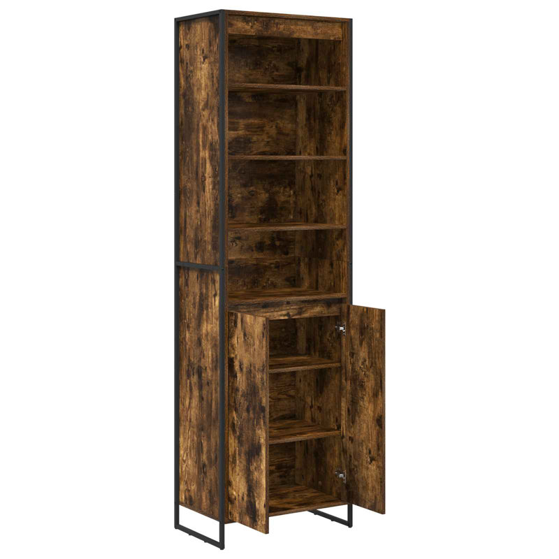 60cm Sideboard, Smoke Oak