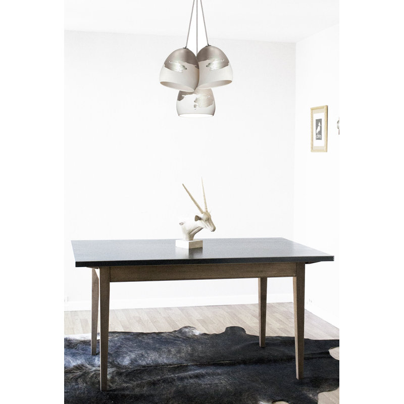 Ombre 3 - Light Pendant, 84" H x 18" W x 18" D