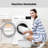 Corner Shower Mat Non Slip - 21 X 21 Inches Corner Shower Mats For Inside Shower, Non Slip Triangle Shower Mat, Corner Shower Stall Mat With Suction Cups, Machine Washable, White