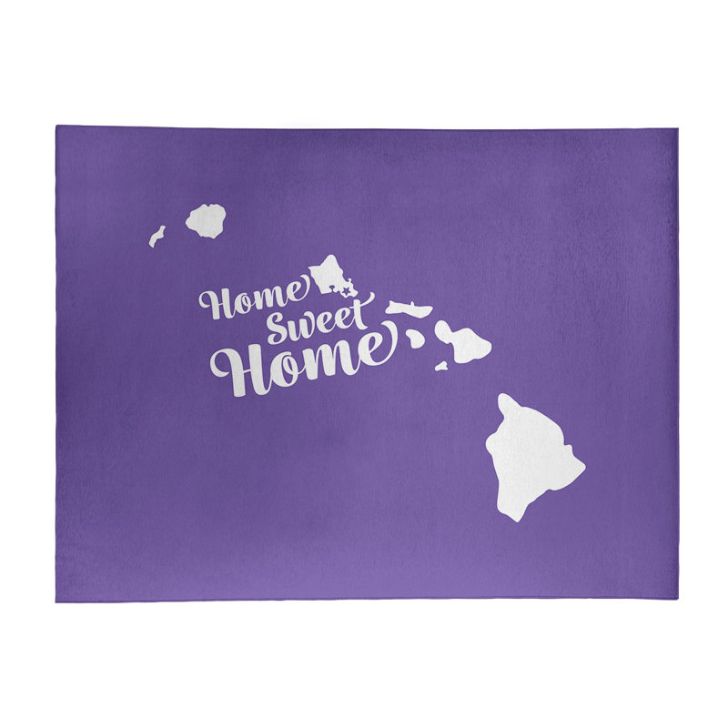 Tapis en poly-chenille honolulu à la maison, Rectangle 8 pi x 10 pi