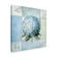 «Blue Hydrangea Study 2», reproduction de peinture acrylique sur toile tendue-33408349