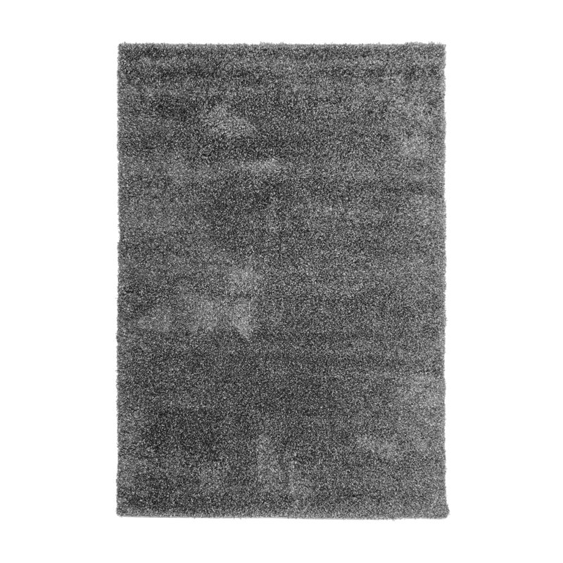 Aezaz Solid Colour Shag Indoor / Outdoor Area Rug, Rectangle 60 x 110cm