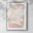 Papier avec cadre argenté