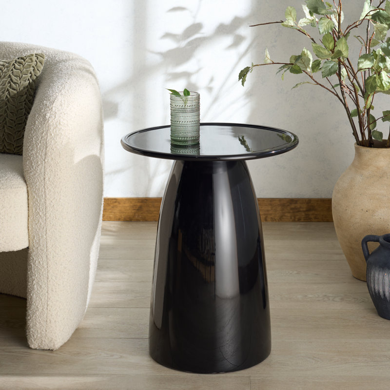 Table d'appoint Stephan, Noir