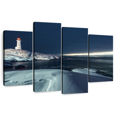 Aletra Wintry Peggy's Cove Lighthouse