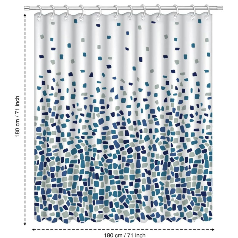 Cassella Polyester Blend Shower Curtain