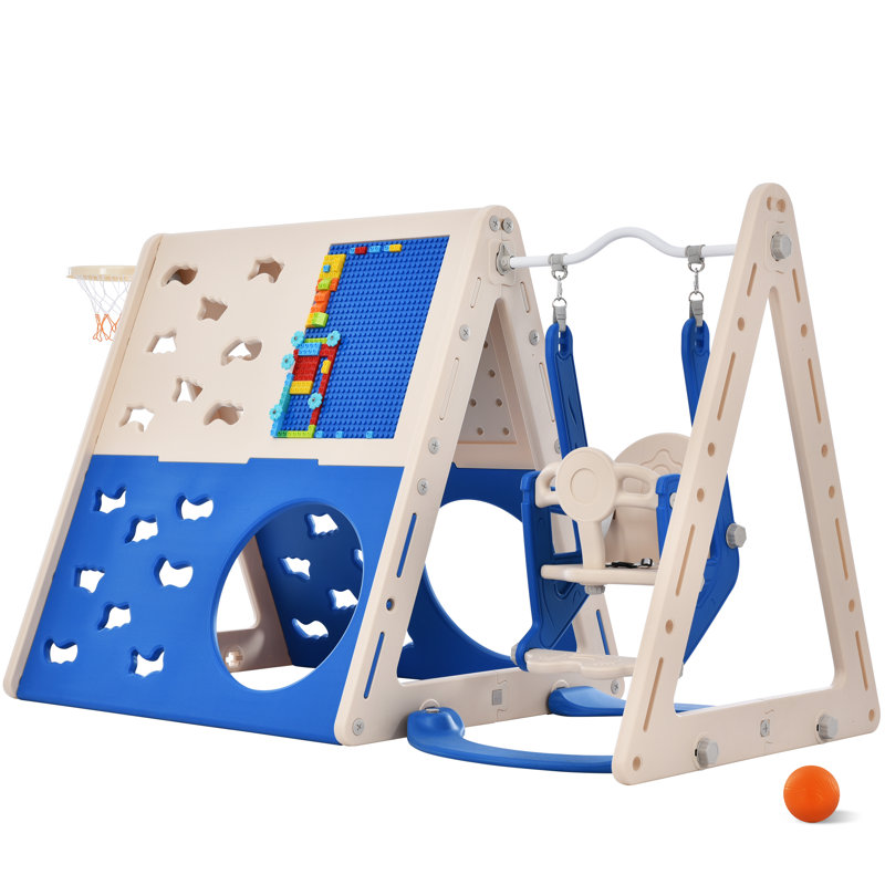 Gerhard Zoomie Kids 189cm W Vinyl Climber, Blue