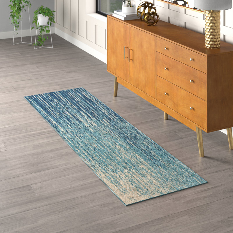 Southwestern Indoor / Outdoor Rug, Runner 1'10" x 6'