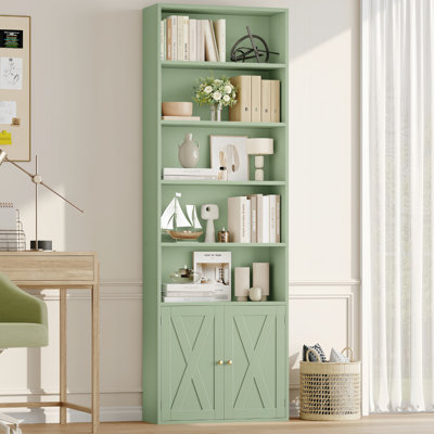 82.3" Tall Bookshelf And Bookcase, 7-Tier Floor Standing Bookcase For Home Office, Living Room