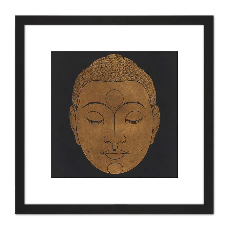 Head Of Buddha by Reijer Stolk - Single Picture Frame Print