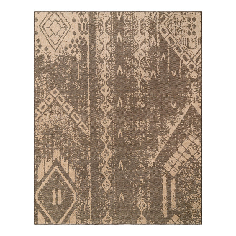 Abstract Indoor Rug, Rectangle 8' x 10'
