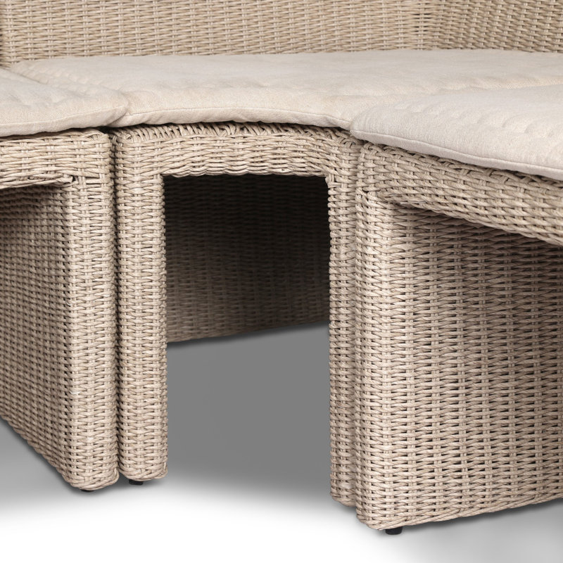 Senna Outdoor U-Shape Dining Banquette