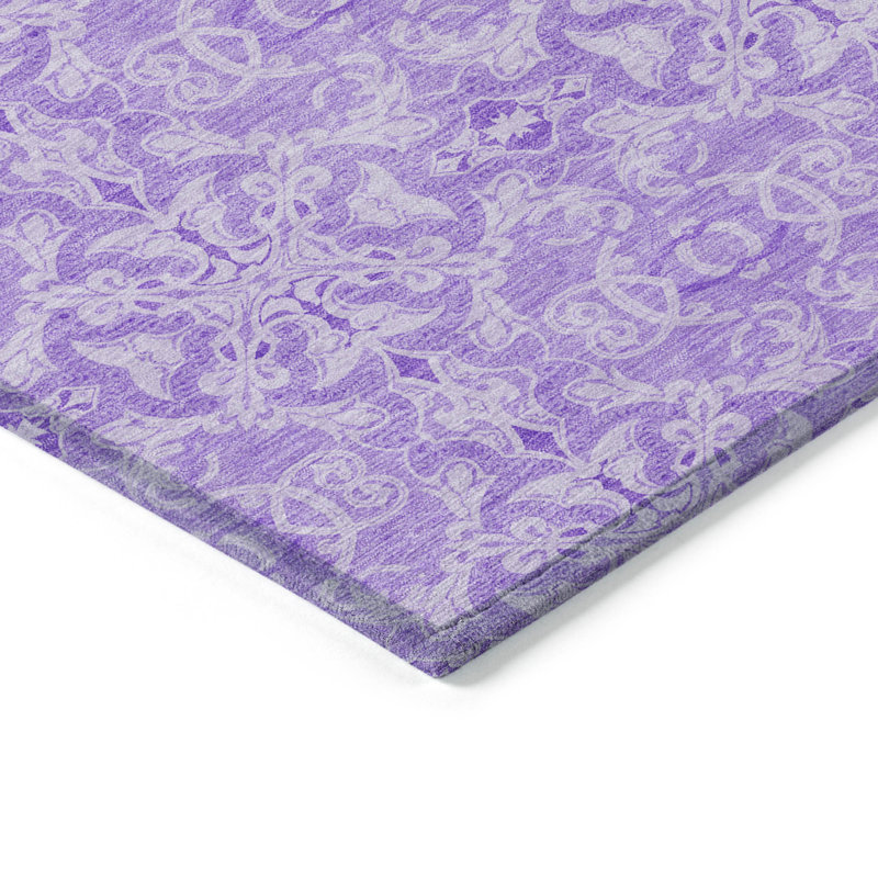 Tapis intérieur / extérieur Sophiyah avec envers antidérapant, Tapis de couloir 2 pi 3 po x 7 pi 6 po