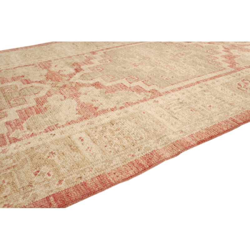 Wool Oriental Area Rug, Runner 2'11" x 9'5"
