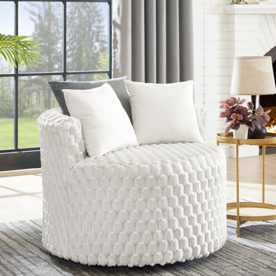 Fauteuil rembourré 3D avec roulettes, - Offrez un endroit confortable pour vous détendre dans votre maison