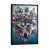 Black Floater Framed