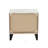 NIGHTSTAND In Cream Oak (Rustic Accents)-1883356159