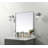 Valparaiso Metal Square Wall Mirror-368463562-368463563