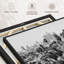 «Black California Los Angeles Skyline III Art mural»-563543649