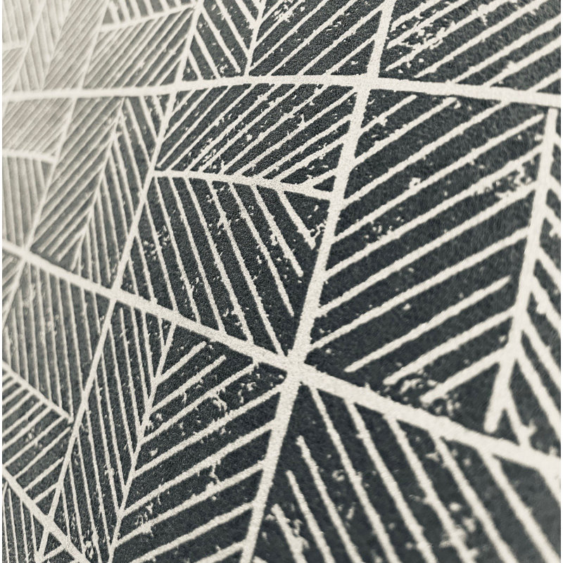 Papier peint gris Carimbo, Gris