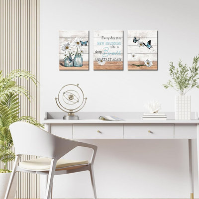 3 Piece Wrapped Canvas Print