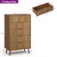 Ensemble de chambre à coucher 3 pièces (1 commode + 2 tables de chevet)-5427662-29354910