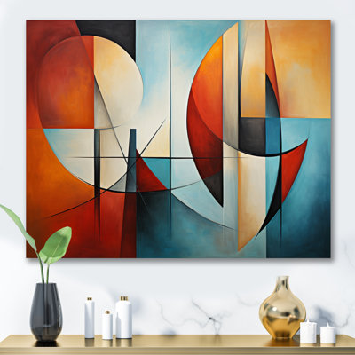 " Cubism Geometric Portrait III "