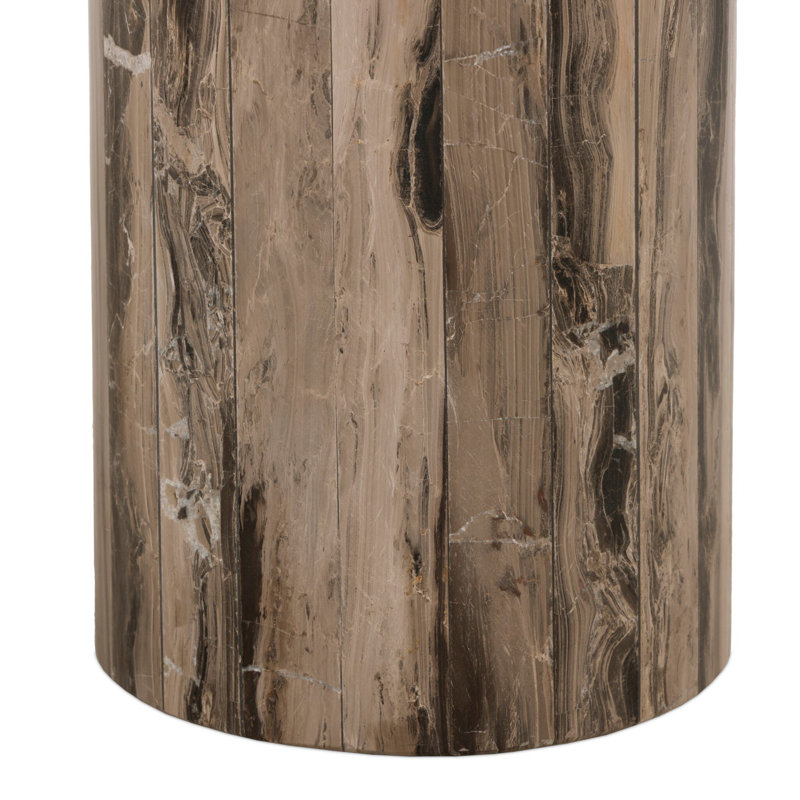 Ponce Desk-Rocky Brown Marble