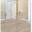 Tapis brun chaud en laine / soie touffeté à la main Neoma-1070448232
