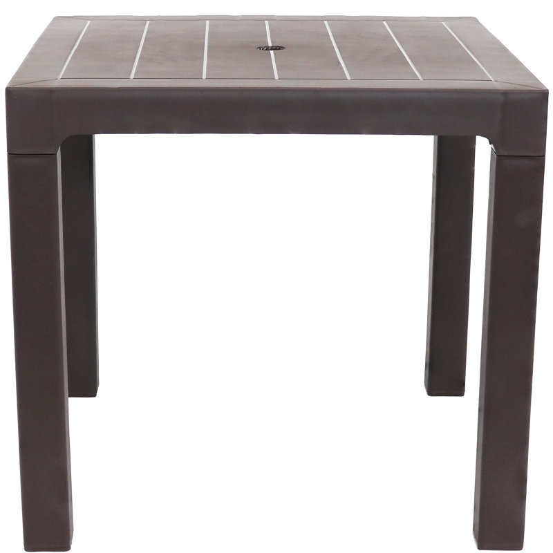 Dorthula 31.25" Polypropylene Square Dining Table