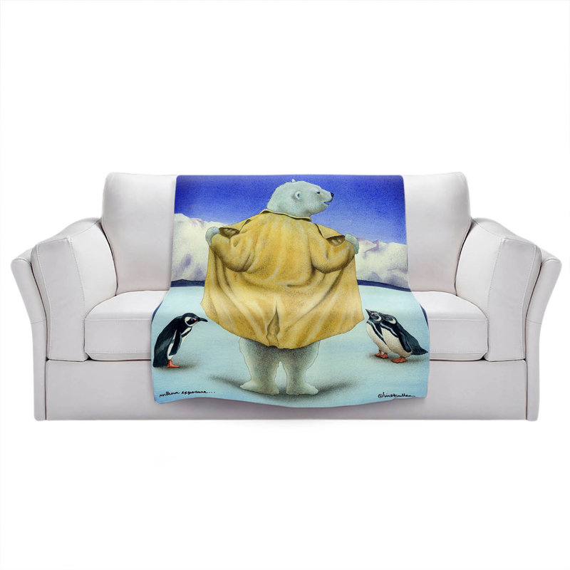 Hand Woven Throw Blanket, 51" W x 60" L