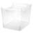 Sterilite Wide Shelf Home Office Storage Organizing Plastic Bin, Clear-104355241-104076890
