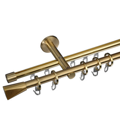 Arna 1.6cm Double Curtain Pole