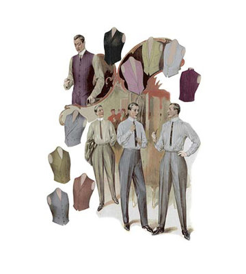 The Right Vest Painting Print